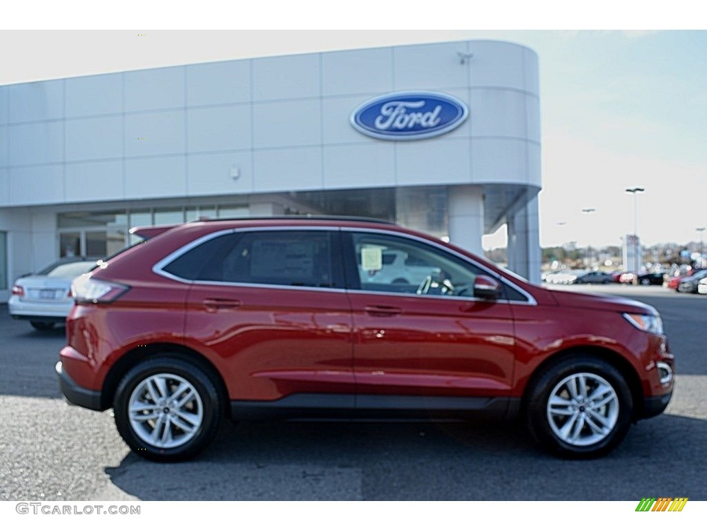 2016 Edge SEL - Ruby Red / Dune photo #2