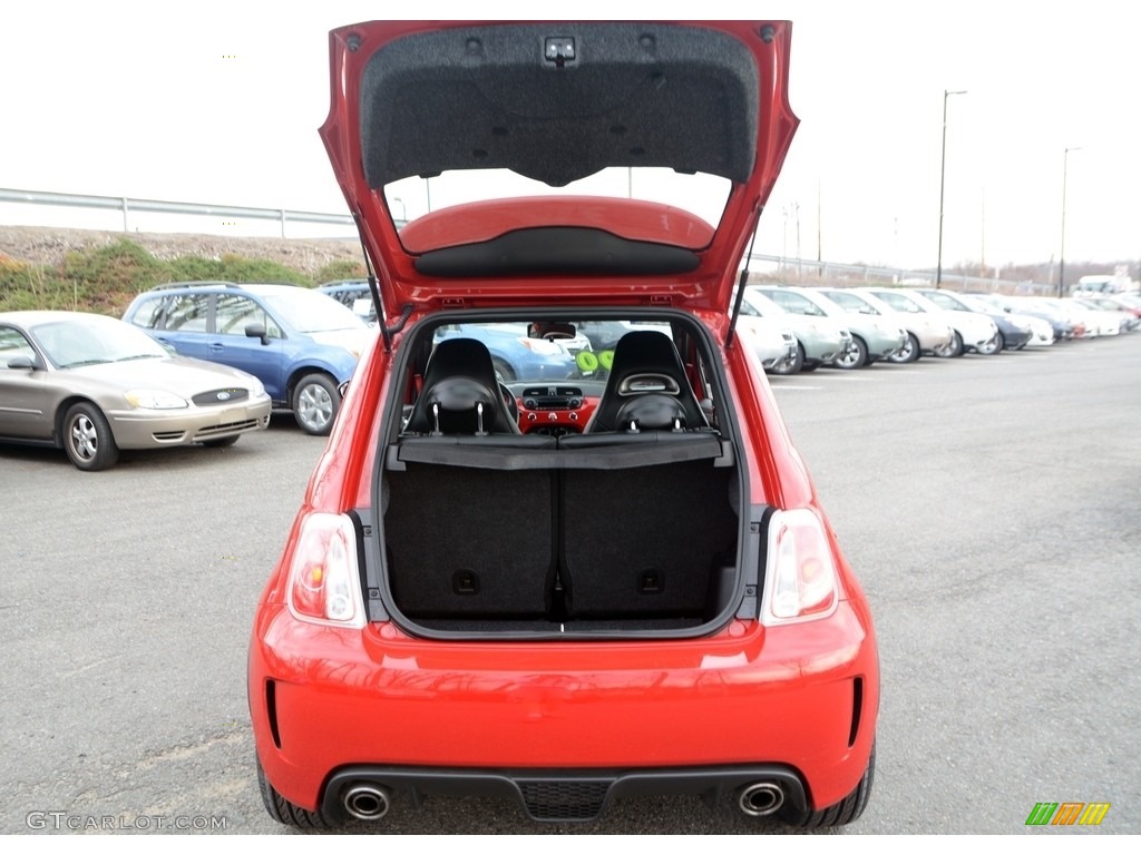 2013 500 Abarth - Rosso (Red) / Abarth Nero/Rosso/Nero (Black/Red/Black) photo #8