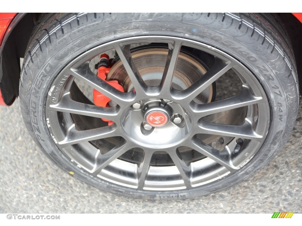 2013 500 Abarth - Rosso (Red) / Abarth Nero/Rosso/Nero (Black/Red/Black) photo #19