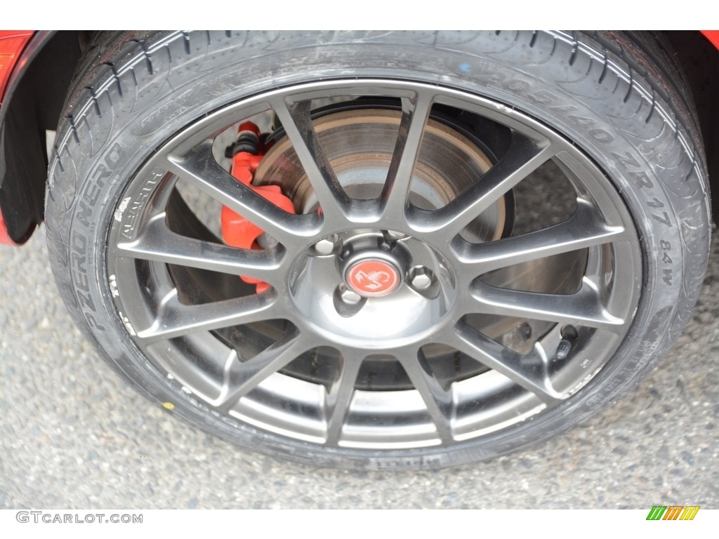 2013 500 Abarth - Rosso (Red) / Abarth Nero/Rosso/Nero (Black/Red/Black) photo #20