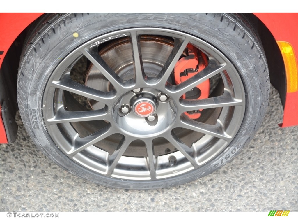 2013 500 Abarth - Rosso (Red) / Abarth Nero/Rosso/Nero (Black/Red/Black) photo #22