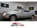 Brilliant Silver Metallic 1999 Mercedes-Benz CLK 320 Convertible