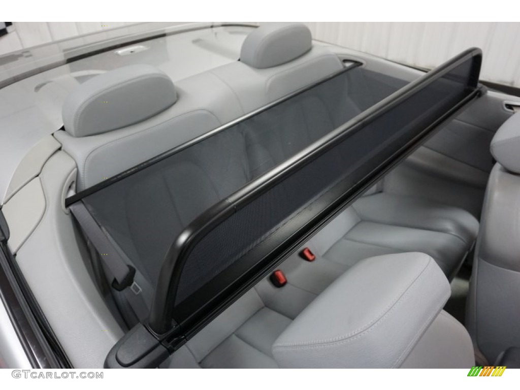 1999 CLK 320 Convertible - Brilliant Silver Metallic / Ash photo #48