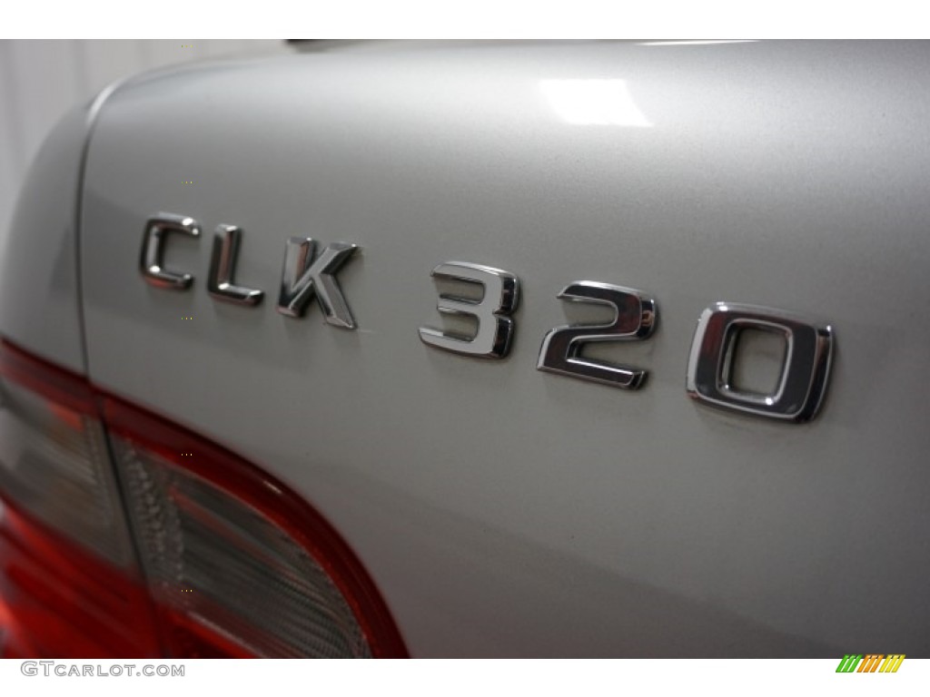 1999 CLK 320 Convertible - Brilliant Silver Metallic / Ash photo #96