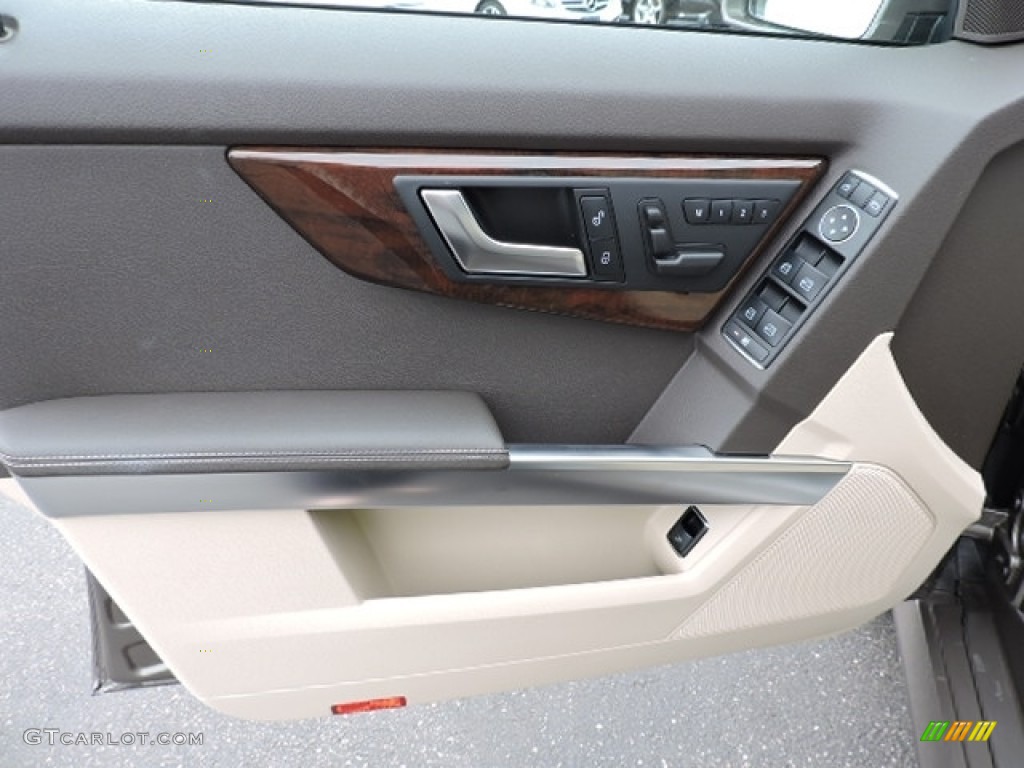 2014 GLK 350 4Matic - Pebble Grey Metallic / Almond Beige/Mocha photo #12