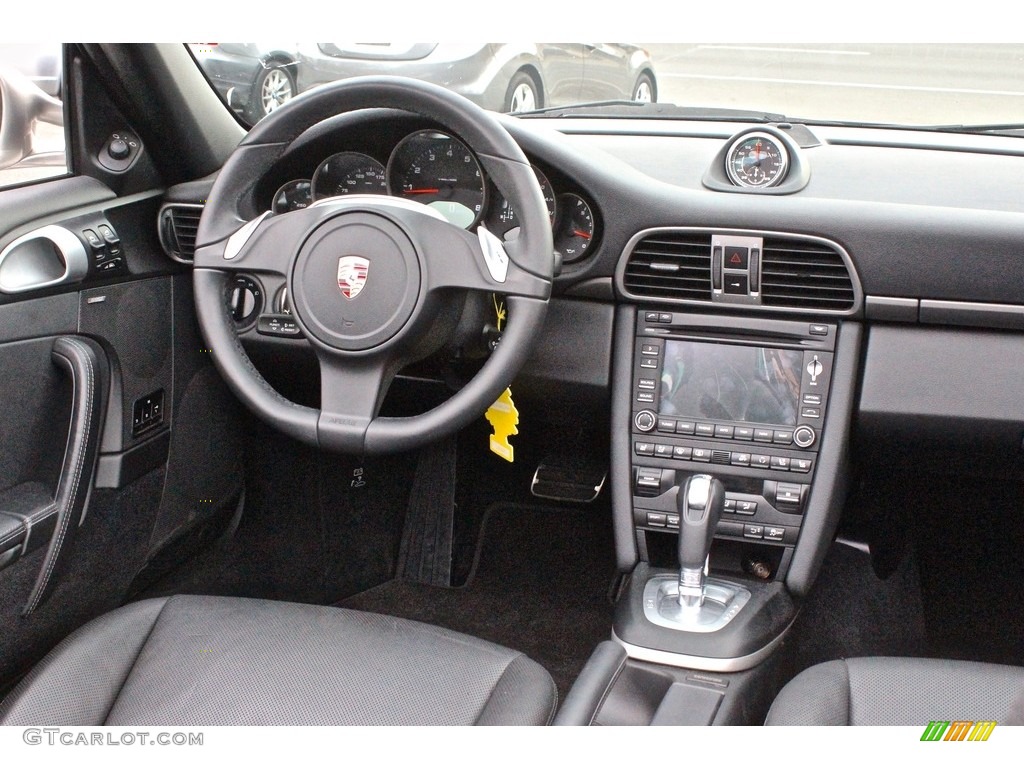 2012 911 Carrera Cabriolet - GT Silver Metallic / Black photo #53