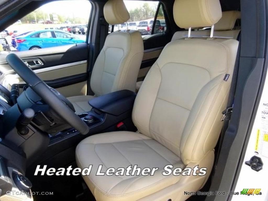2016 Explorer XLT 4WD - Oxford White / Medium Light Camel photo #11