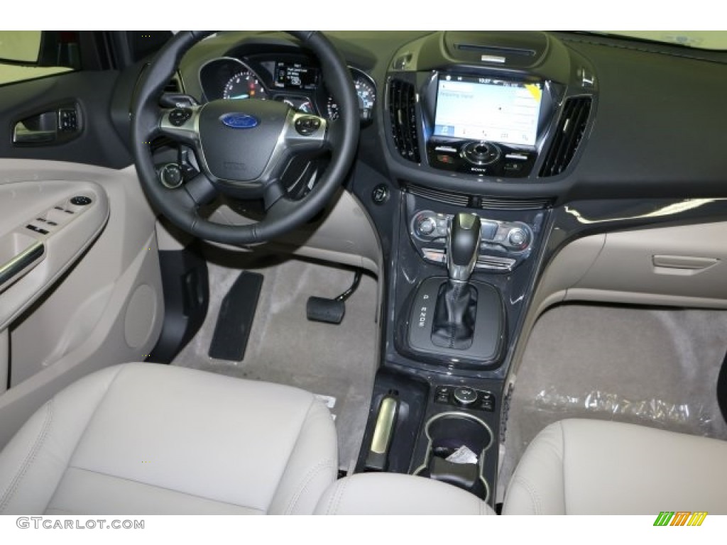 2016 Escape Titanium 4WD - Ruby Red Metallic / Medium Light Stone photo #9