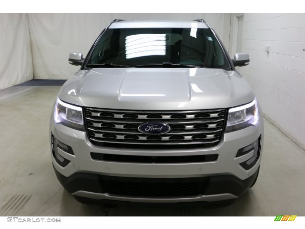 2016 Explorer Limited 4WD - Ingot Silver Metallic / Ebony Black photo #2
