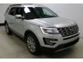 2016 Ingot Silver Metallic Ford Explorer Limited 4WD  photo #3