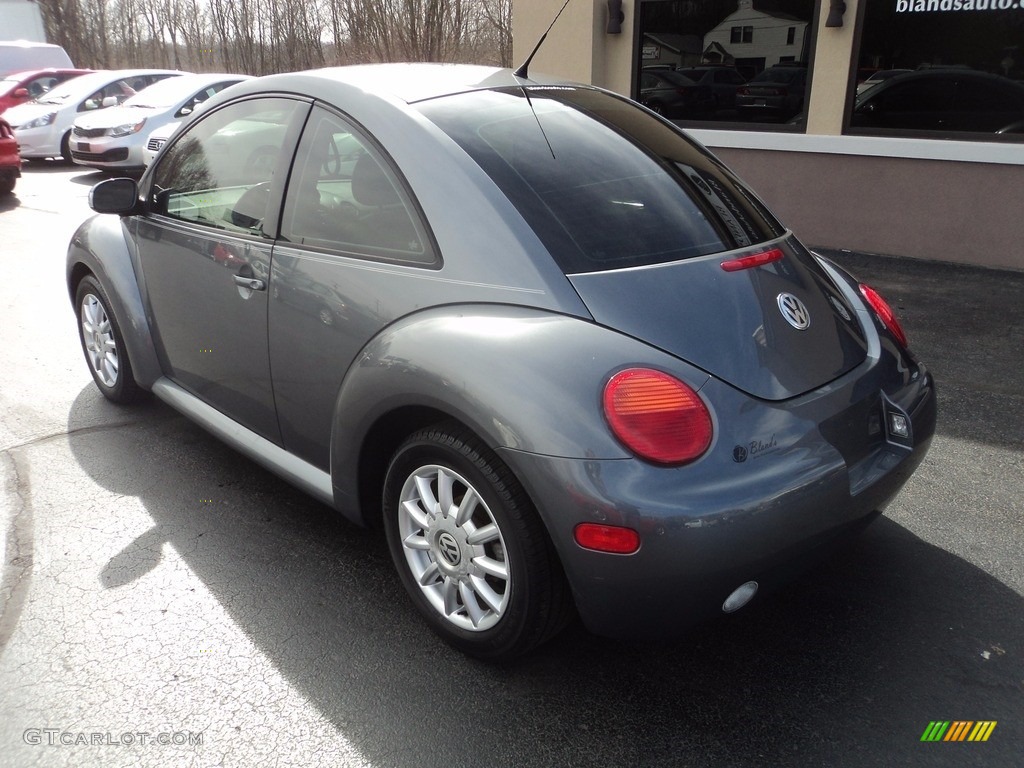 2004 New Beetle GLS Coupe - Platinum Grey Metallic / Black photo #2