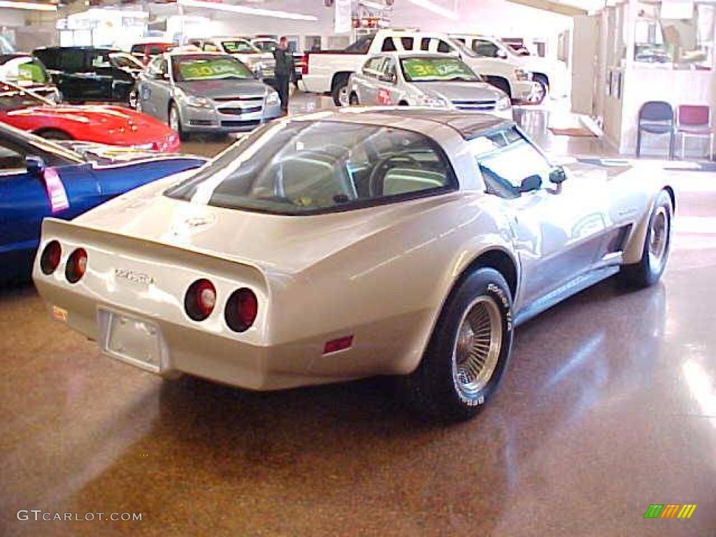 Silver Beige 1982 Chevrolet Corvette Collector Edition Hatchback Exterior Photo #11146262