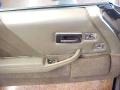 Silver Beige 1982 Chevrolet Corvette Collector Edition Hatchback Door Panel