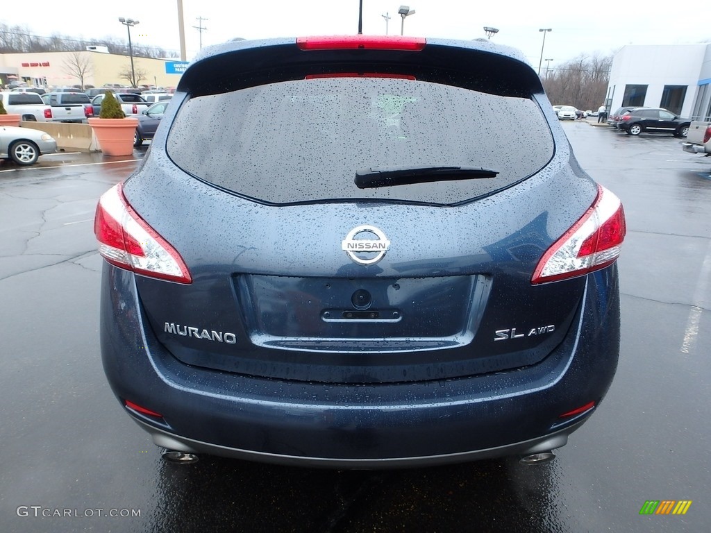 2013 Murano SL AWD - Graphite Blue / Black photo #6