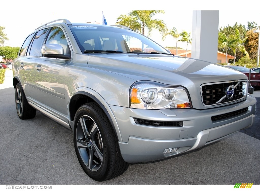 2013 XC90 3.2 R-Design - Electric Silver Metallic / R-Design Calcite photo #2