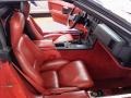  1986 Corvette Convertible Red Interior