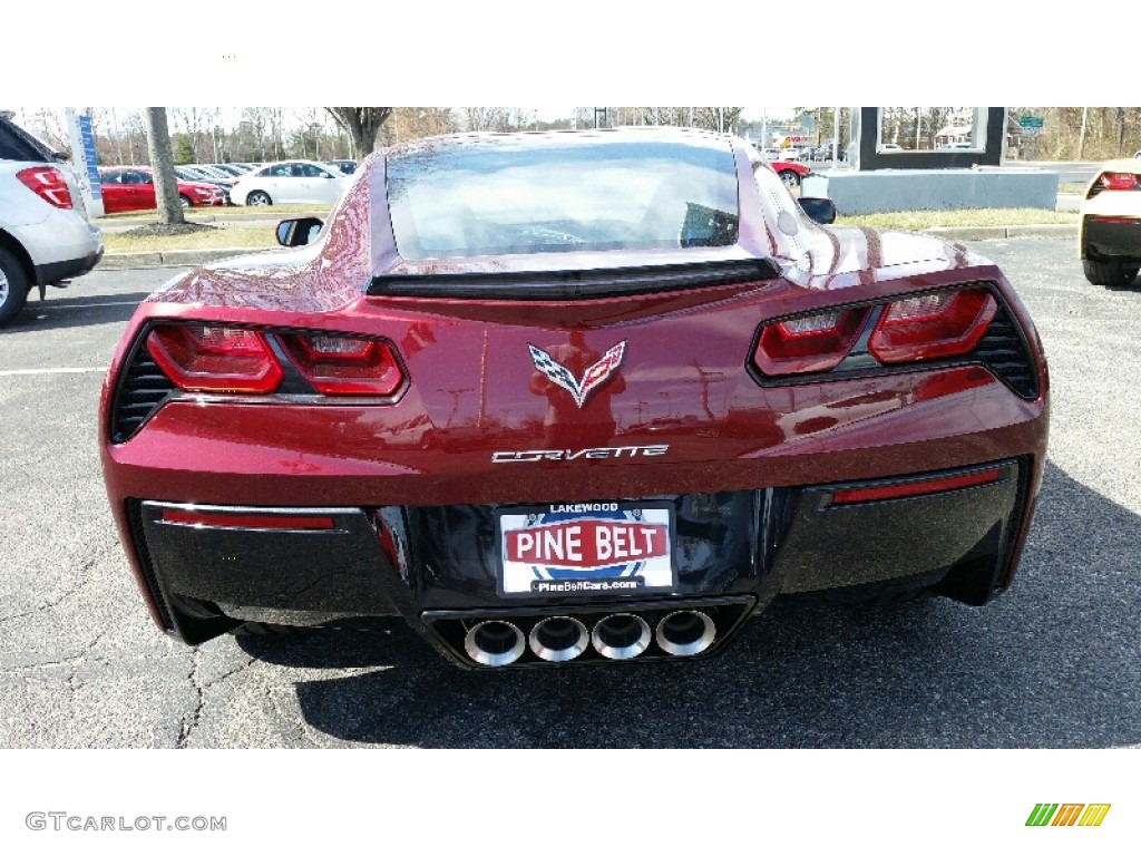 2016 Corvette Stingray Coupe - Long Beach Red Metallic Tintcoat / Jet Black photo #6