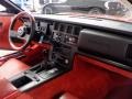 1986 Chevrolet Corvette Red Interior Dashboard Photo