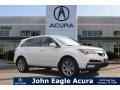 Aspen White Pearl 2013 Acura MDX SH-AWD Advance