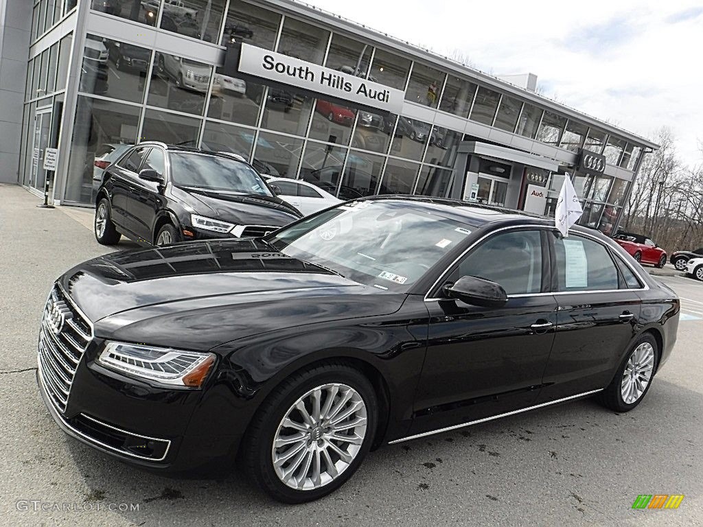 2016 A8 L 3.0T quattro - Brilliant Black / Black photo #1