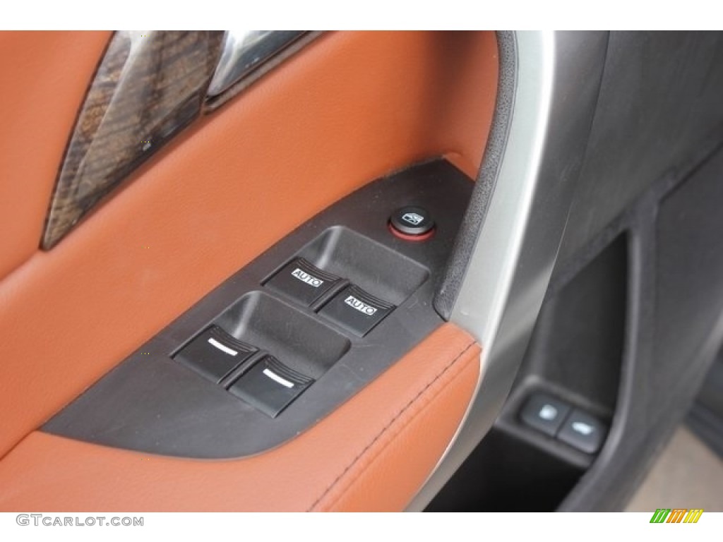 2013 MDX SH-AWD Advance - Aspen White Pearl / Umber photo #15