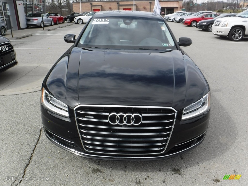2016 A8 L 3.0T quattro - Brilliant Black / Black photo #6