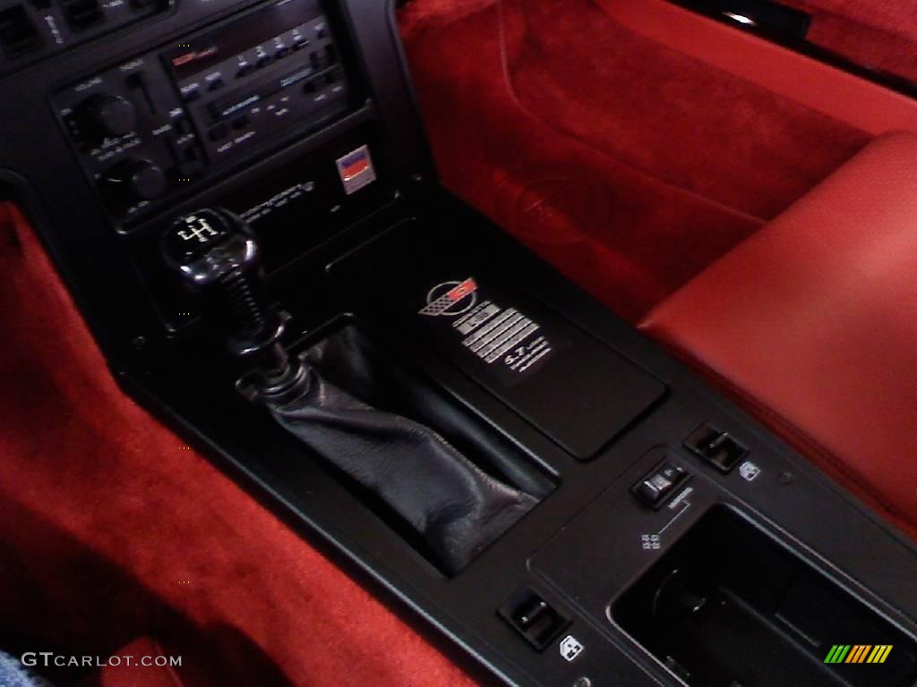 1986 Corvette Convertible - Bright Red / Red photo #19