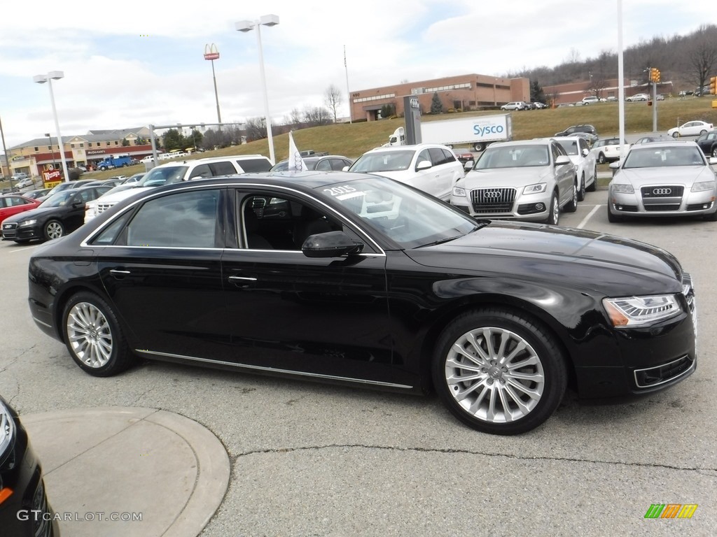 2016 A8 L 3.0T quattro - Brilliant Black / Black photo #10