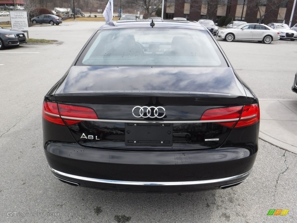 2016 A8 L 3.0T quattro - Brilliant Black / Black photo #14