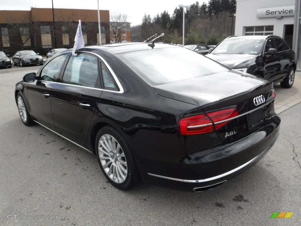 2016 A8 L 3.0T quattro - Brilliant Black / Black photo #15
