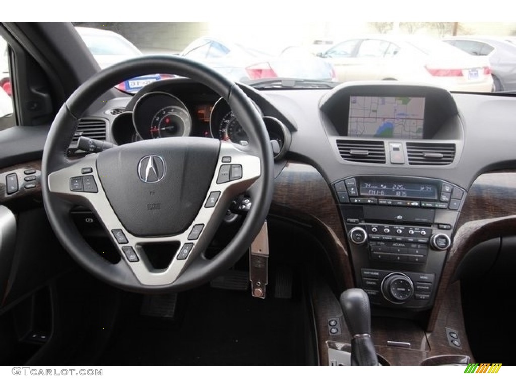 2013 MDX SH-AWD Advance - Aspen White Pearl / Umber photo #32