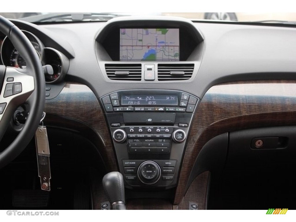 2013 MDX SH-AWD Advance - Aspen White Pearl / Umber photo #33