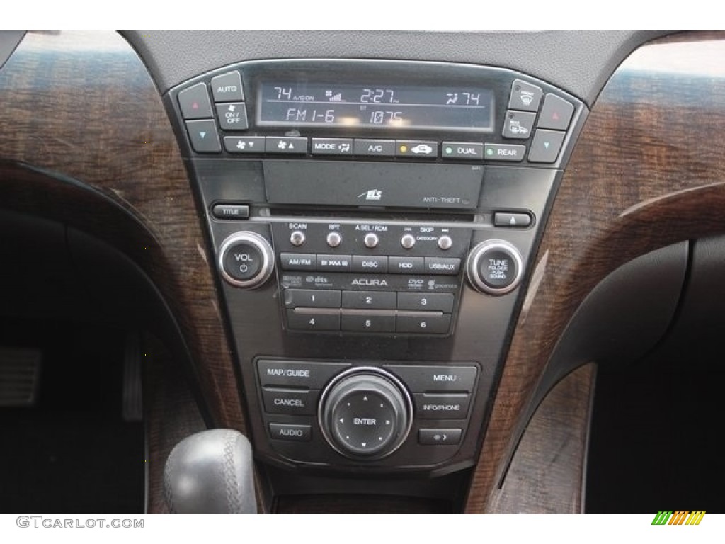 2013 MDX SH-AWD Advance - Aspen White Pearl / Umber photo #35