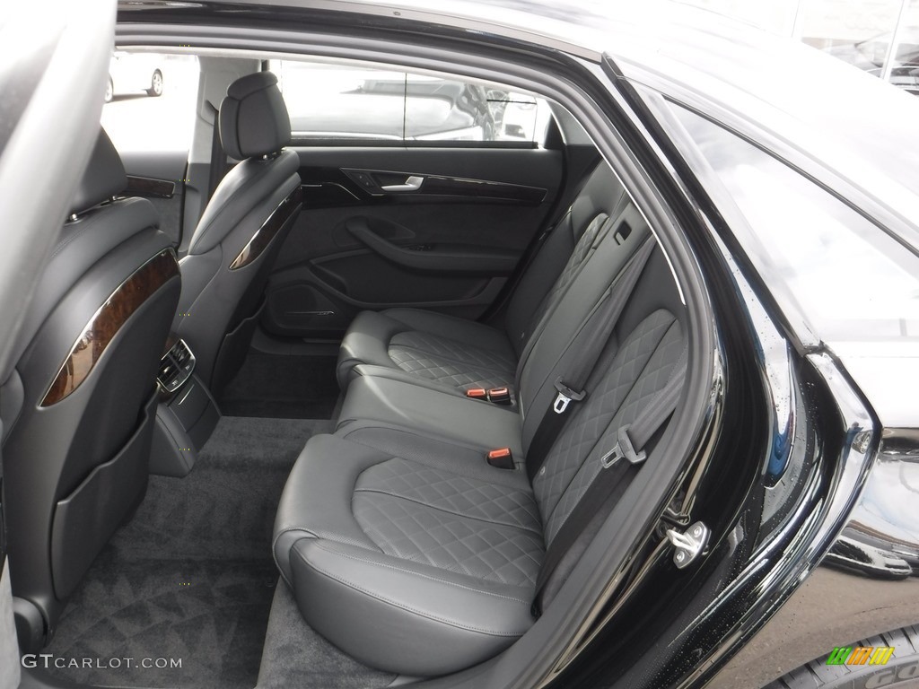 2016 Audi A8 L 3.0T quattro Rear Seat Photo #111467668