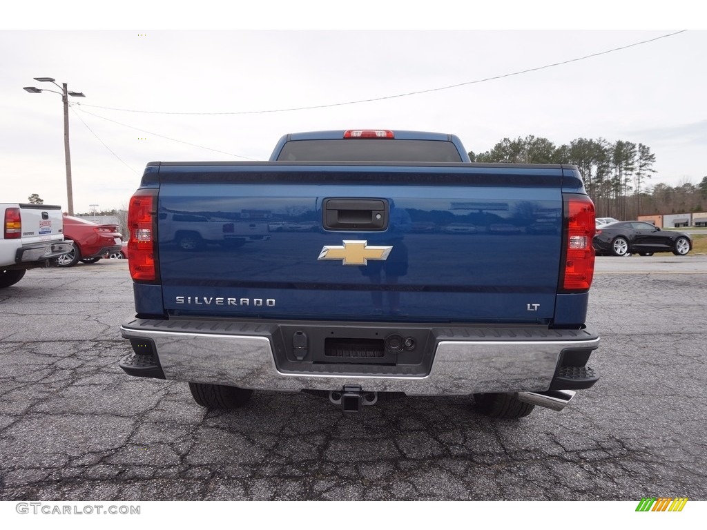 2016 Silverado 1500 LT Crew Cab - Deep Ocean Blue Metallic / Jet Black photo #6