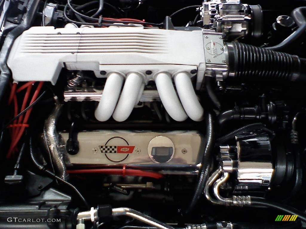 1986 Chevrolet Corvette Convertible 5.7 Liter TPI OHV 16-Valve V8 Engine Photo #11146780