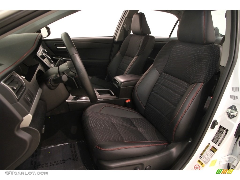 2015 Camry SE - Super White / Black photo #5