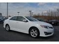 Super White 2013 Toyota Camry SE