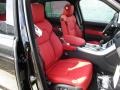Ebony/Pimento 2016 Land Rover Range Rover Sport Supercharged Interior Color