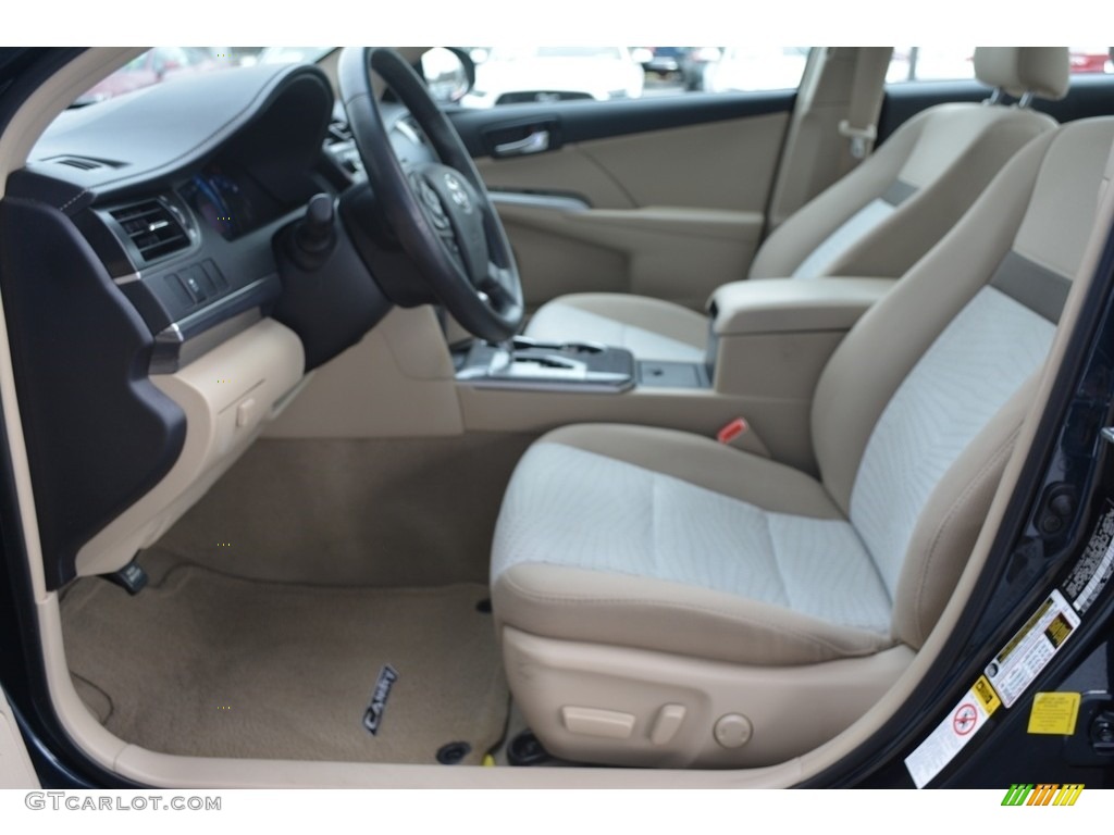 2014 Camry Hybrid XLE - Parisian Night Pearl / Ivory photo #10