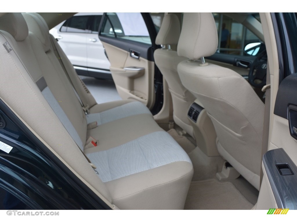 2014 Camry Hybrid XLE - Parisian Night Pearl / Ivory photo #14