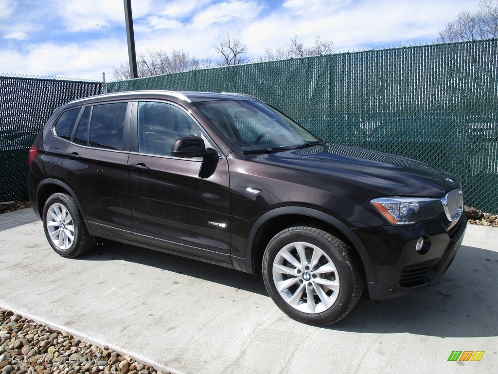Sparkling Brown Metallic 2016 BMW X3 xDrive28i Exterior Photo #111471631