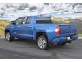2016 Blazing Blue Pearl Toyota Tundra Limited CrewMax 4x4  photo #3