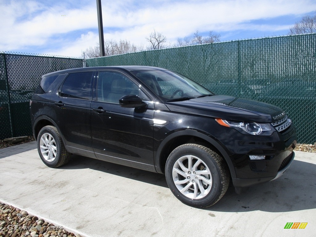 Santorini Black Metallic 2016 Land Rover Discovery Sport HSE 4WD Exterior Photo #111472216