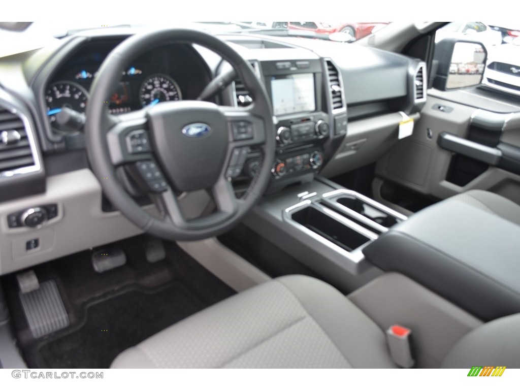 2016 F150 XLT SuperCrew 4x4 - Shadow Black / Medium Earth Gray photo #9