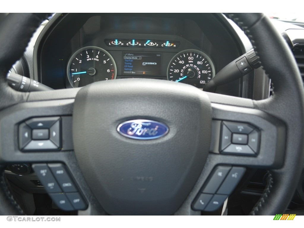 2016 F150 XLT SuperCrew 4x4 - Shadow Black / Medium Earth Gray photo #20