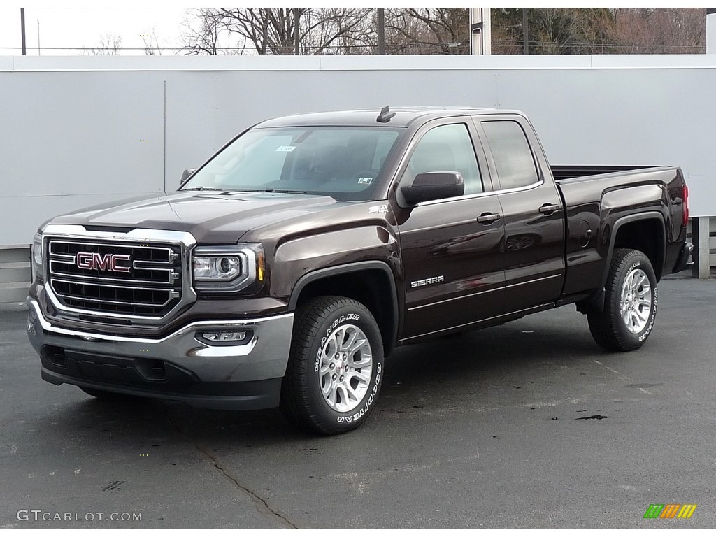 2016 Sierra 1500 SLE Double Cab 4WD - Mahogany Metallic / Jet Black photo #1