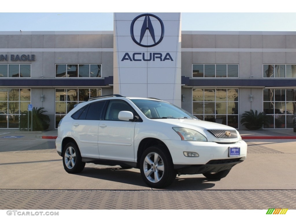 2004 RX 330 - Crystal White Pearl / Ivory photo #1