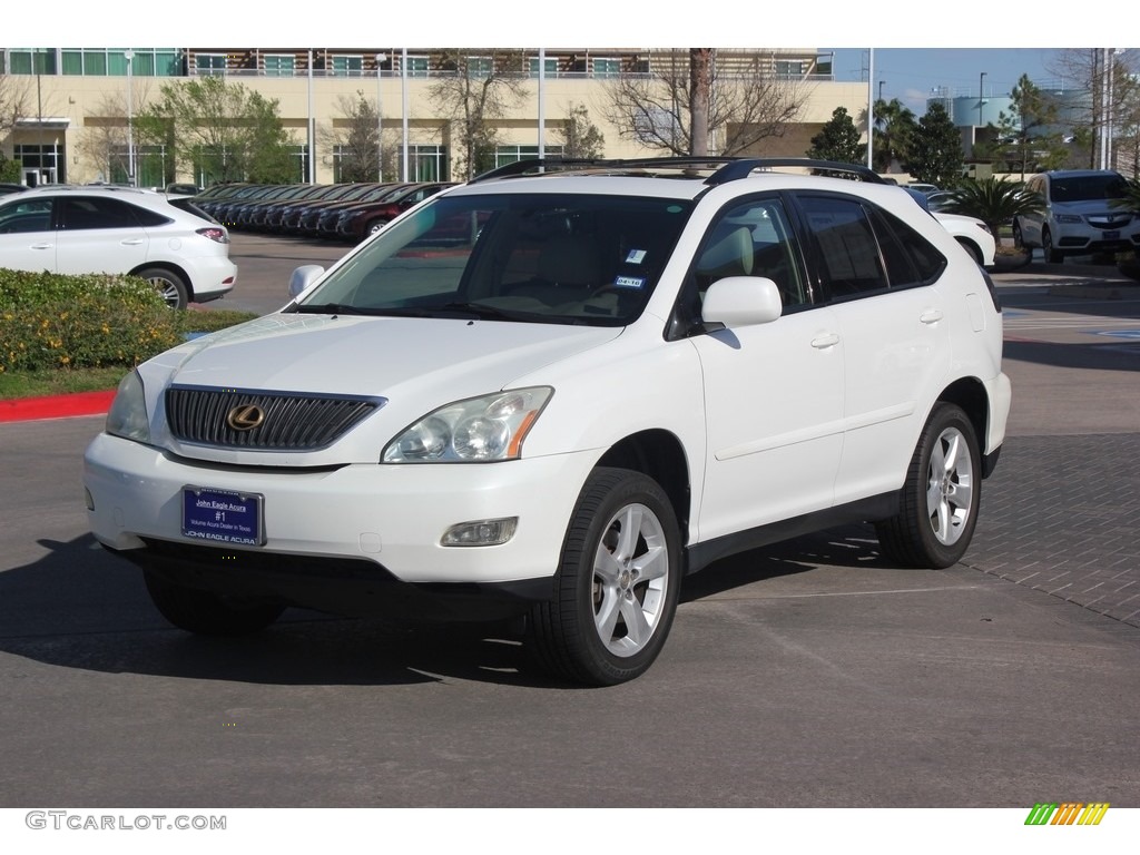 2004 RX 330 - Crystal White Pearl / Ivory photo #3
