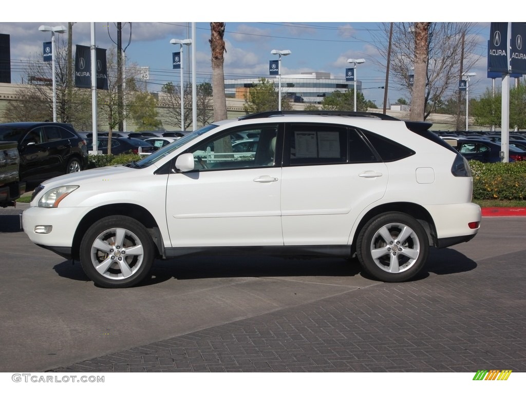 2004 RX 330 - Crystal White Pearl / Ivory photo #4